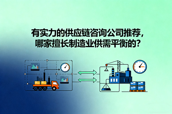 有實力的供應鏈咨詢公司推薦，哪家擅長制造業(yè)供需平衡的？