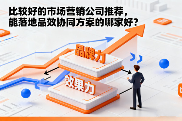 比較好的市場營銷公司推薦，能落地品效協(xié)同方案的哪家好？