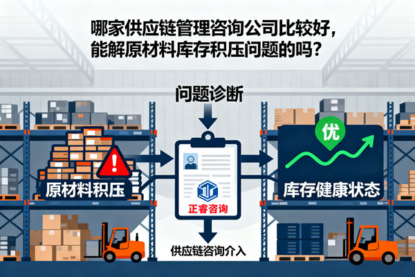 哪家供應(yīng)鏈管理咨詢公司比較好，能解原材料庫存積壓?jiǎn)栴}的嗎？