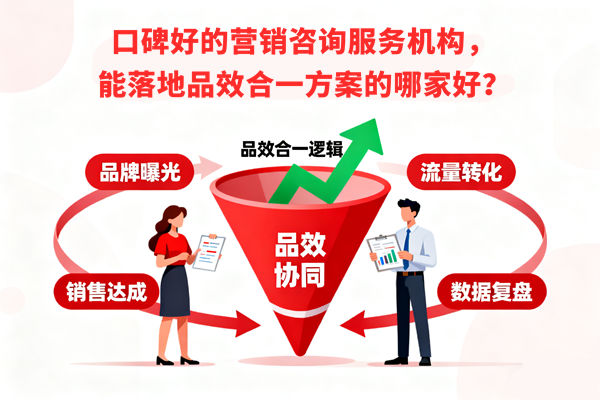 口碑好的營銷咨詢服務機構，能落地品效合一方案的哪家好？