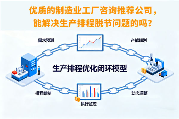 優(yōu)質(zhì)的制造業(yè)工廠咨詢推薦公司，能解決生產(chǎn)排程脫節(jié)問題的嗎？